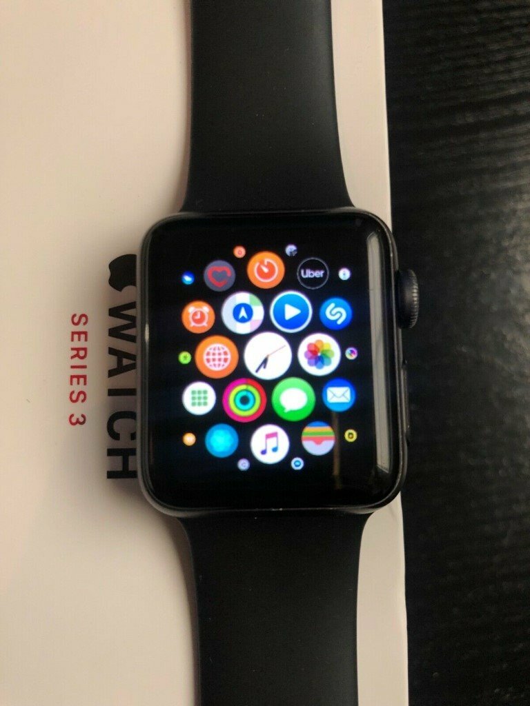 apple watch 3 38mm space grey
